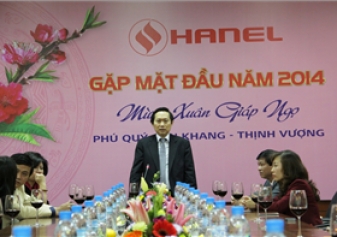 Ngày làm việc đầu xuân Giáp Ngọ 2014 tại Hanel