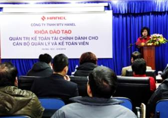 Hanel tổ chức khóa học quản trị kế toán - tài chính cho cán bộ quản lý và CBNV kế toán trong toàn Tổng Công ty