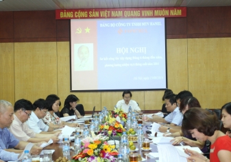 Hanel triển khai các công tác Đảng bộ trong tháng 8/2014