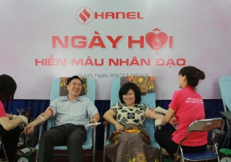 HANEL HƯỞNG ỨNG NGÀY HỘI HIẾN MÁU NHÂN ĐẠO 2015