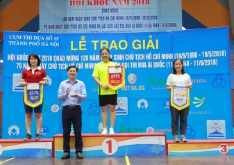 HANEL ĐẠT NHIỀU THÀNH TÍCH CAO TẠI HỘI KHỎE NĂM 2018 CỦA CỤM THI ĐUA SỐ 15 