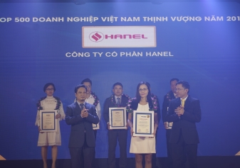 HANEL ĐƯỢC BÌNH CHỌN DOANH NGHIỆP THỊNH VƯỢNG NĂM 2019