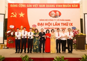 ĐẠI HỘI ĐẢNG BỘ CÔNG TY HANEL LẦN THỨ IX- NHIỆM KỲ 2020-2025 THÀNH CÔNG TỐT ĐẸP